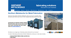 Desktop Screenshot of northernmetalworks.ca